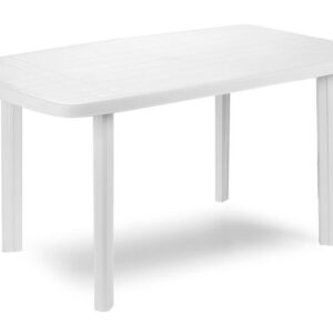 tavolo bianco da giardino smontabile